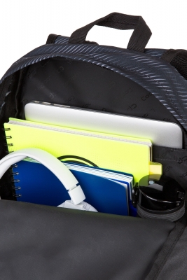 Rucsac CoolPack Scout, 2 compartimente, compartiment pentru laptop, Obsydian